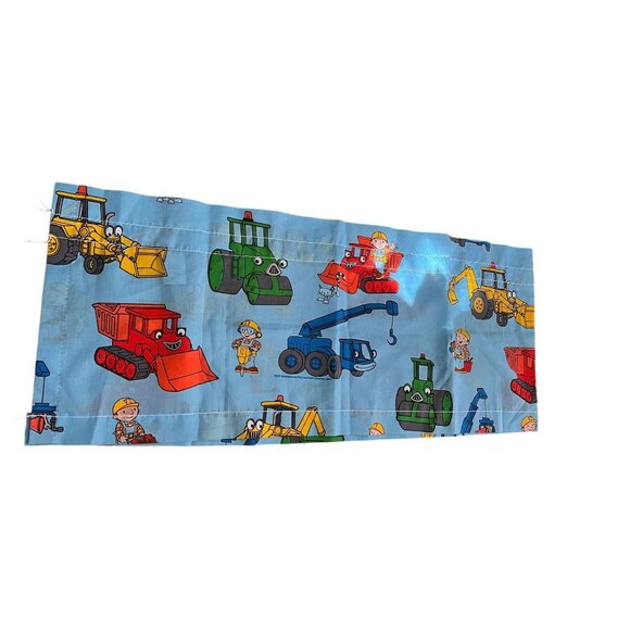 Bob The Builder Valance Curtain Panel 17" x 84" Children's Room Dan River 2001 - Picture 1 of 6